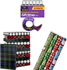 Scotch Brand Tape and Hallmark Holiday Gift Wrap