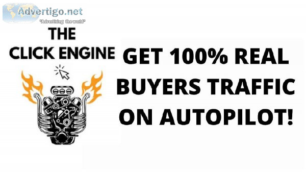 The Click Engine Get 100% REAL Buyer Traffic - Tachi Team