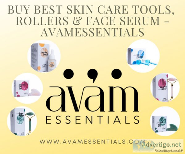 Buy best skin care tools, rollers & face serum - avamessentials