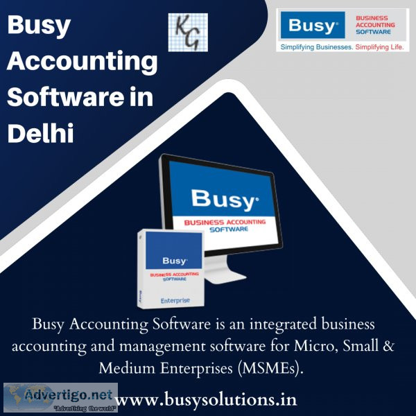 Busy accounting software