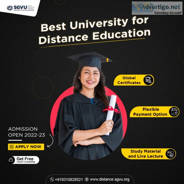 Which is the best institute for distance learning program ?