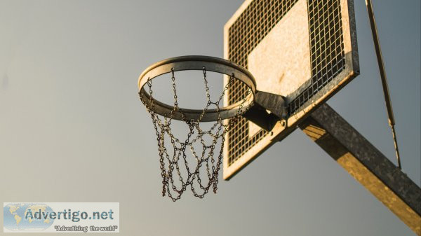 Indoor basketball rings at dreamcourts