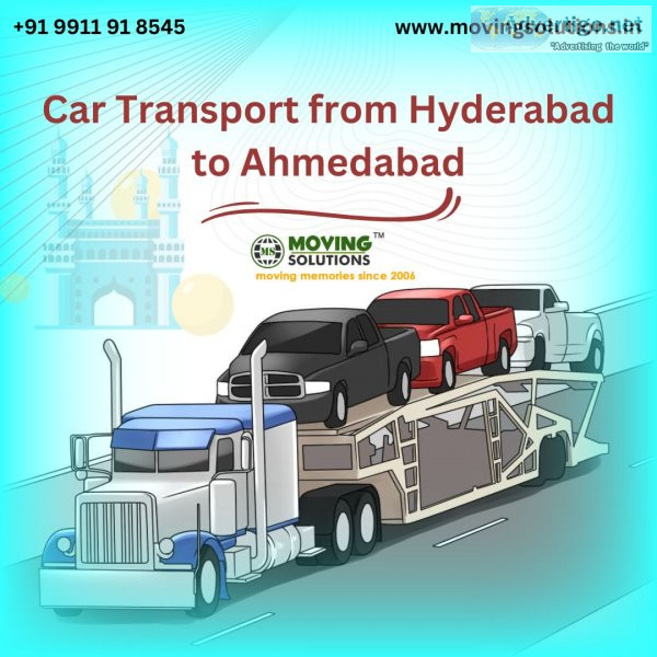 Car transportation from hyderabad to ahmedabad