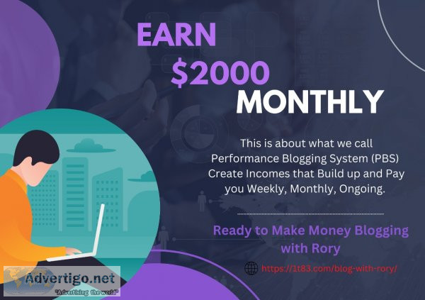 Earn $2000 monthly