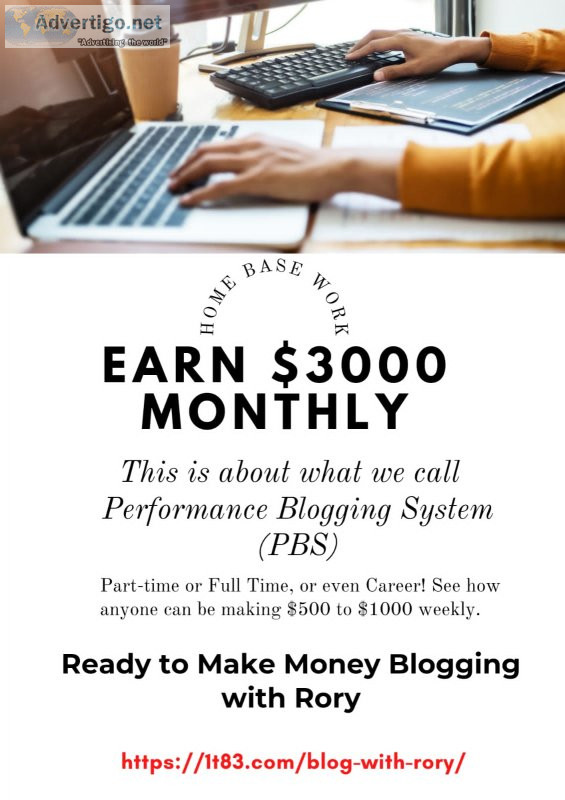 Earn $3000 monthly