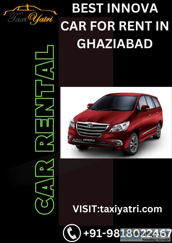 Innova crysta on rent in ghazaibad