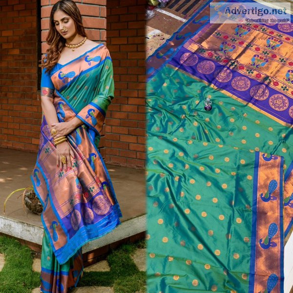 Why original paithani saree price in andhra pradesh are expensiv