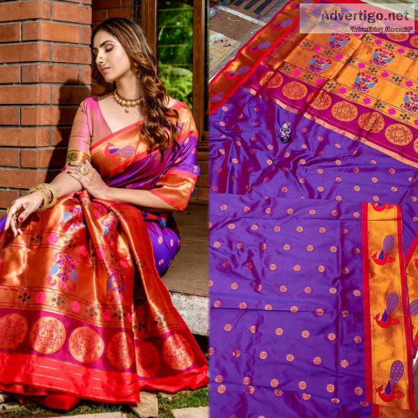 Why original paithani saree price in andhra pradesh are expensiv