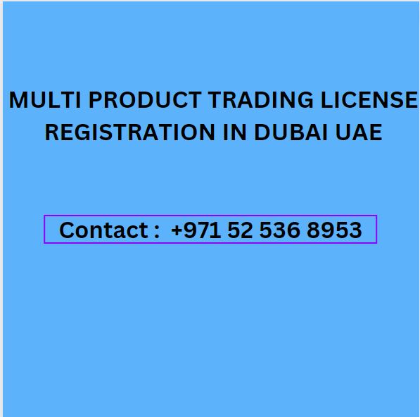 General trading company registration with virtual office and ban