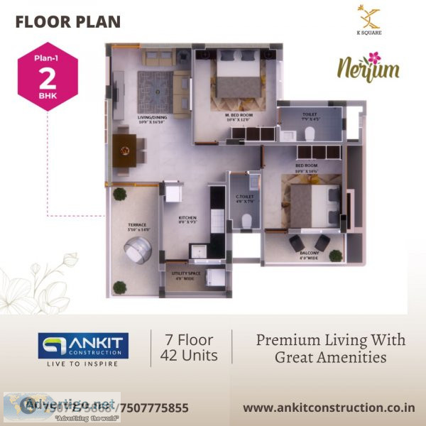 Ankit construction : k - square nerium nagpur