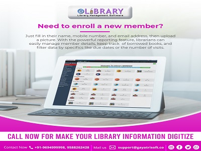 Library management software for school, college | online library