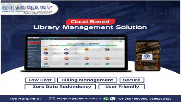 Library management software for school, college | online library