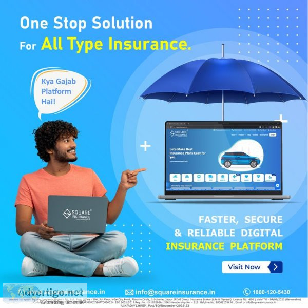 Life & general insurance brokers in india | squareinsurance