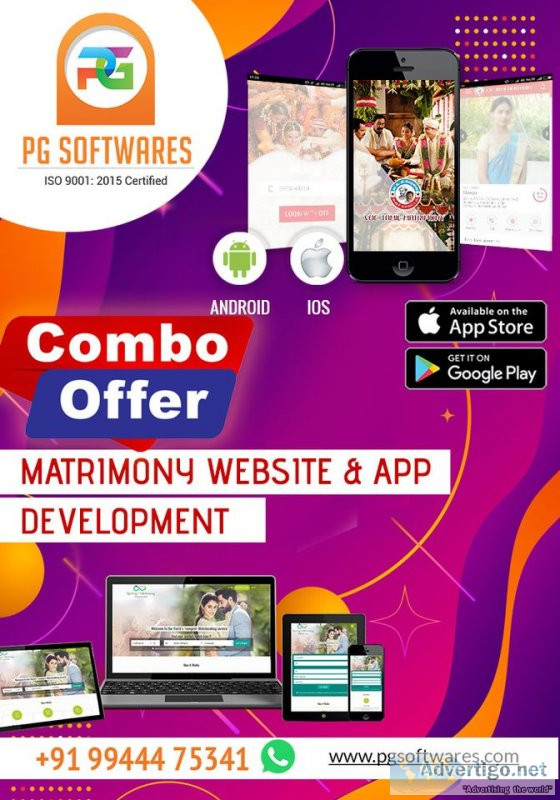 Matrimony website designing company in coimbatore, india