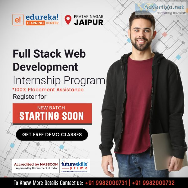 Full stack web development training in jaipur