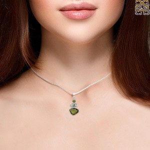 Beautiful moldavite gemstone jewelry affordable price at rananja