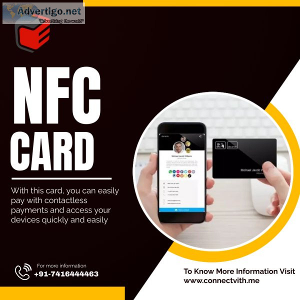 Nfc card - the perfect way to stay connected with your loved one