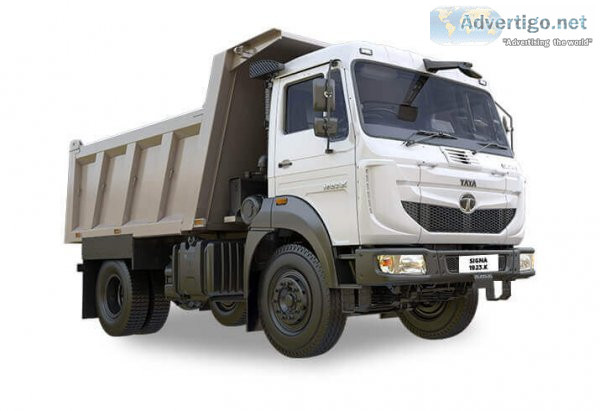 Tata signa 1923k: best tipper with superb load capacity