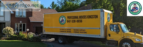 Professional movers kingston