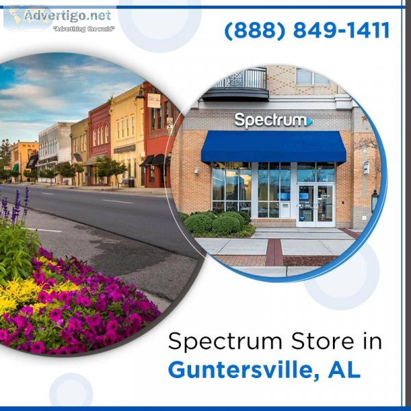 Get internet connected in guntersville, al at spectrum store