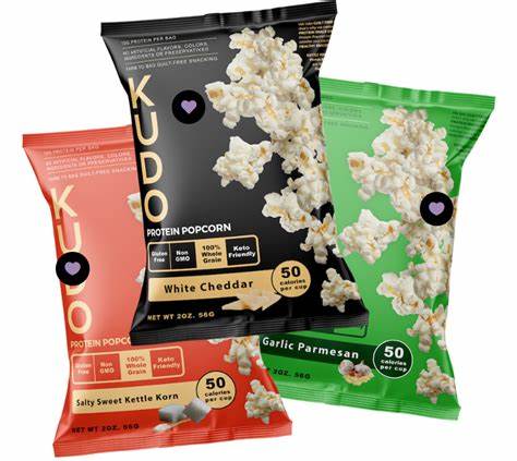 Protein popcorn & gummies