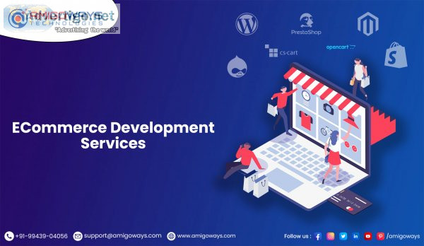 Top ecommerce development solution agency in madurai - amigoways