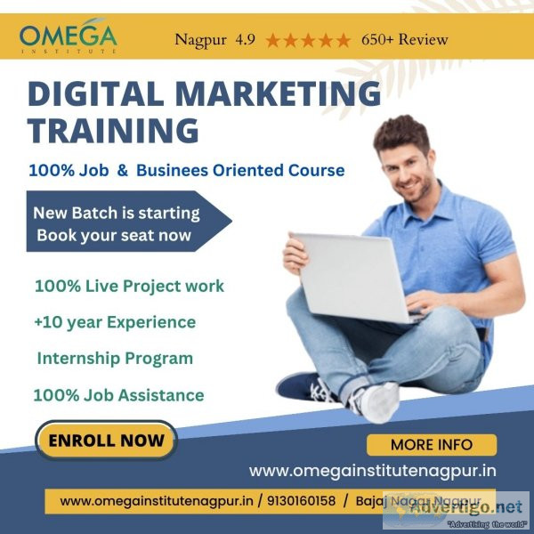 Empower your career with omega digital marketing institute nagpu