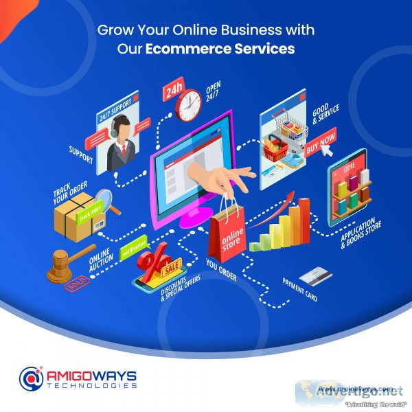 Top ecommerce development solution agency in madurai - amigoways