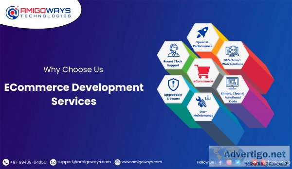 Top ecommerce development solution agency in madurai - amigoways