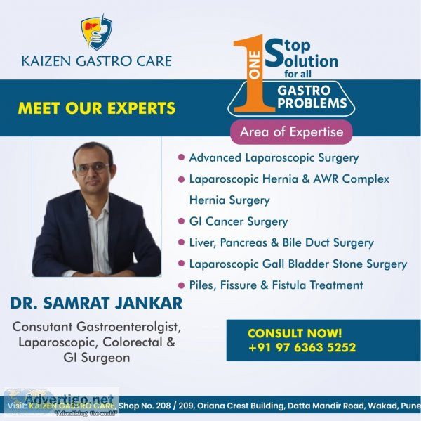 Best gastroenterologist in pcmc, pune: dr samrat jankar