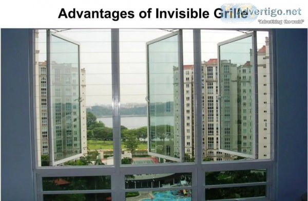 The advantages of installing an invisible grille in your telanga