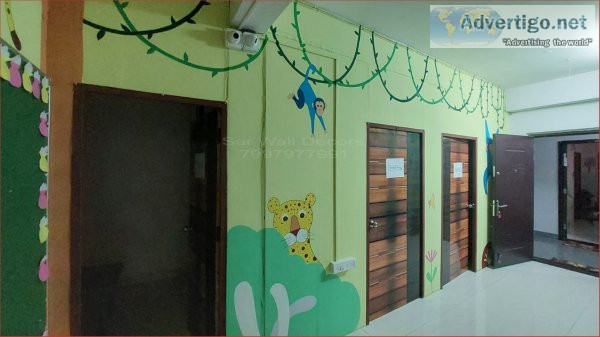 Child development center wall painting from kondapur