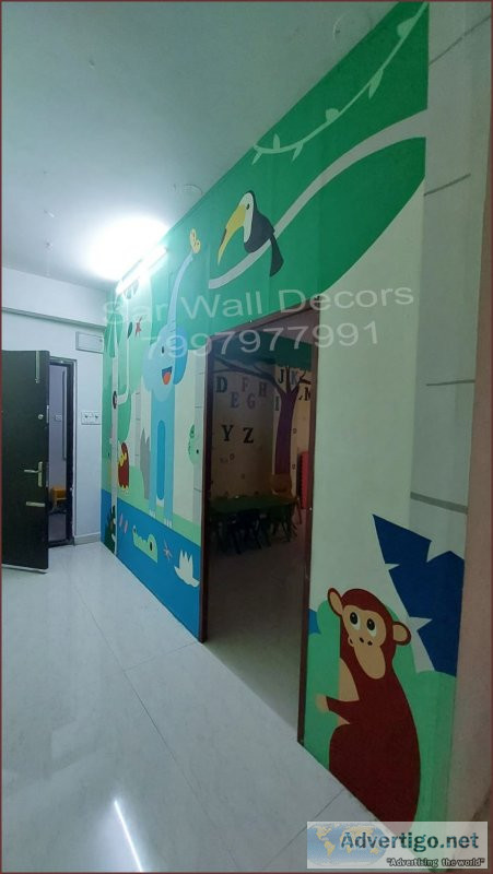 Child development center wall painting from kondapur