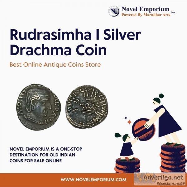 Shop authentic rudrasimha i silver drachma coin