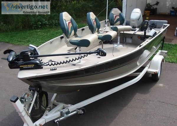 2002 alumacraft navigator 165 honda 50hp 4 stroke