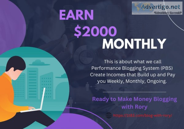 Earn $2000 monthly by link post blogging