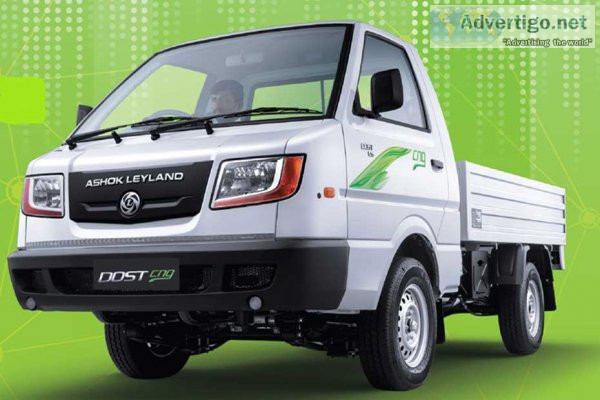 Latest ashok leyland dost cng mileage & features