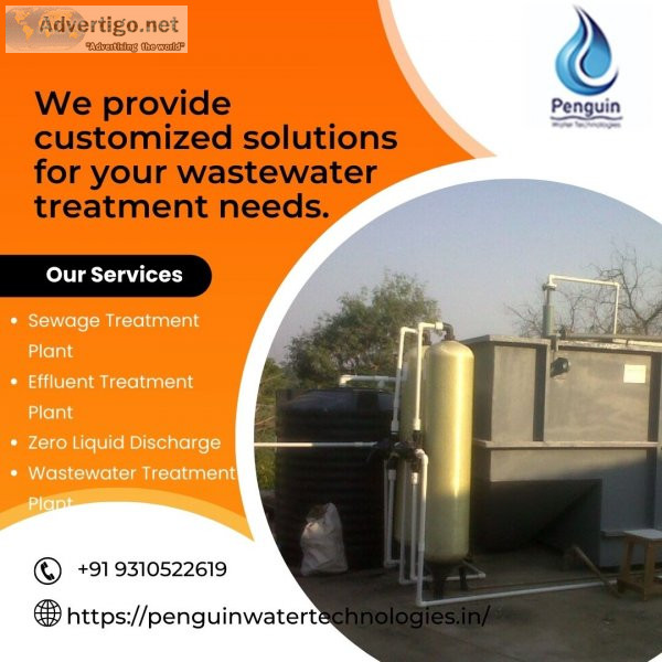 Wastewater treatment plant manufacturer