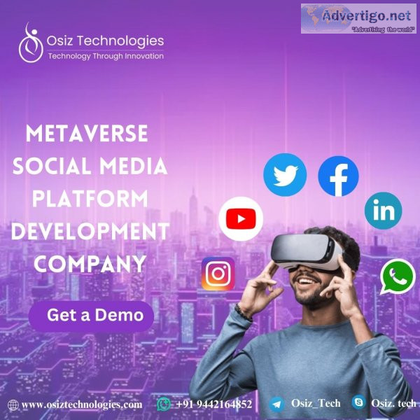 An exceptional metaverse social media platform development compa