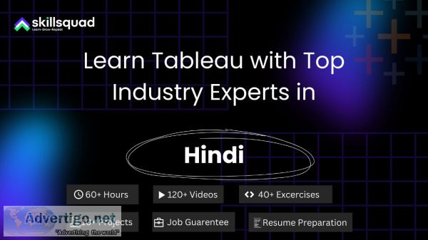 Tableau online certification course | skillsquad