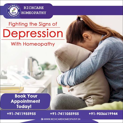 Homeopathy treatment, solution & cures for depression & anxity