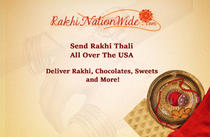 Celebrate raksha bandhan with traditional rakhi thali - send rak