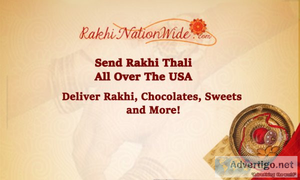 Celebrate raksha bandhan with traditional rakhi thali - send rak