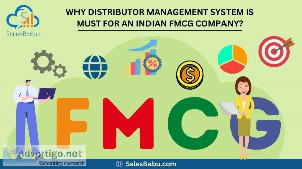 Why distributor management system is must for an indian fmcg com