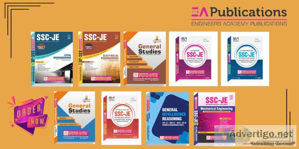 Best books for ssc je exam preparation