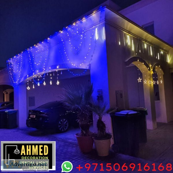 Diwali decoration rental light services