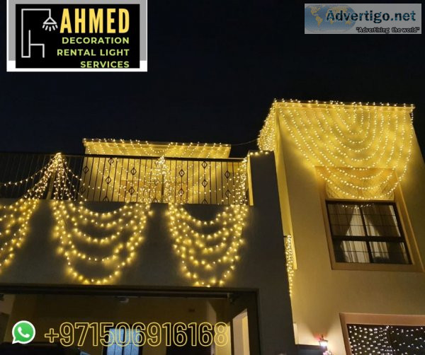 Diwali decoration rental light services