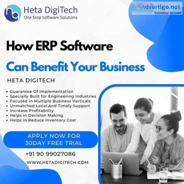 Cloud based erp software in gujarat | heta digitech