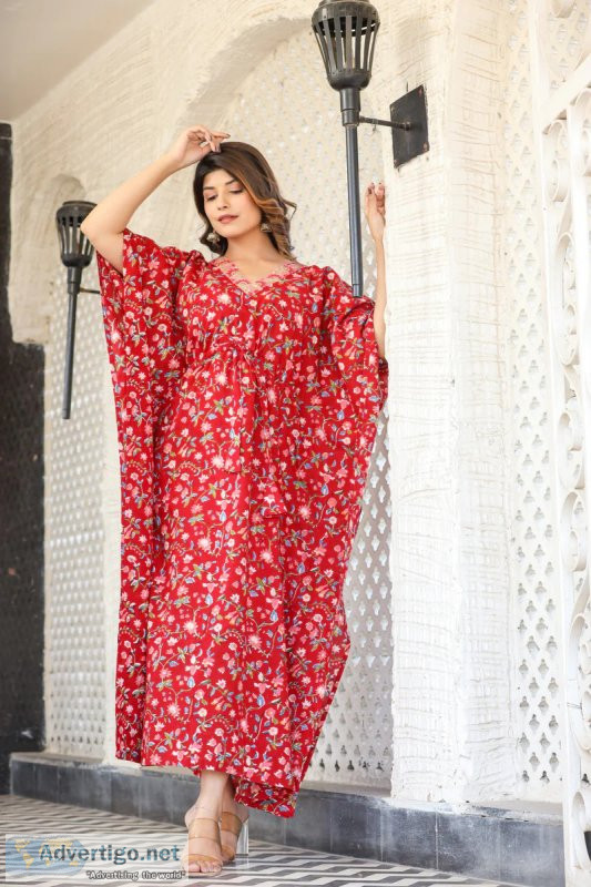 Dreamy cotton nightwear for women at jaipuri adaah