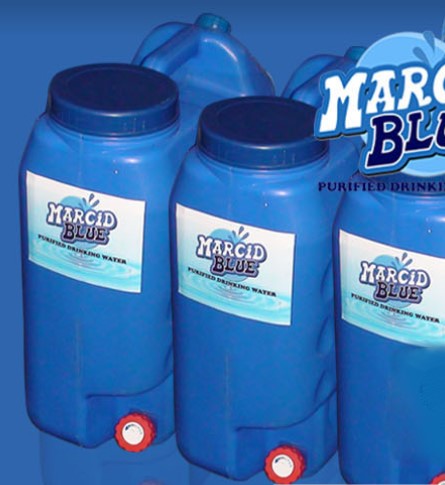 Marcid blue purified drinking water